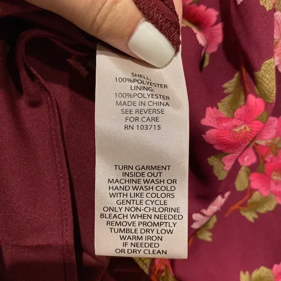 Nanette Lepore Printed Crepe Chiffon Dress NWT - Picture 4 of 5